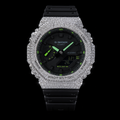 Black and green bust down GA-2100