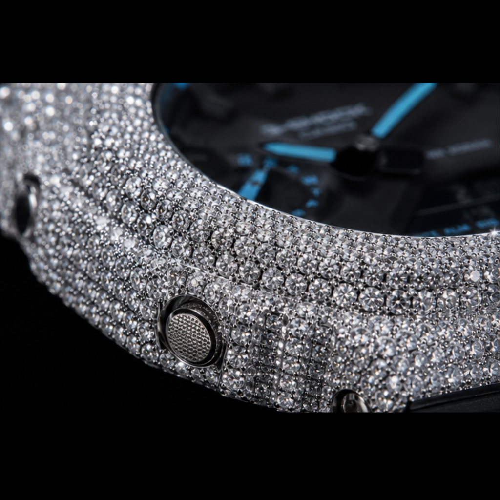 Black and blue bust down GA-2100