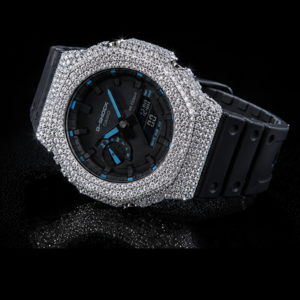 Black and blue bust down GA-2100